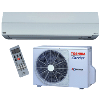 Toshiba Carrier Residential Ductless Highwall Heat Pump System  RAS-LAV/LKV